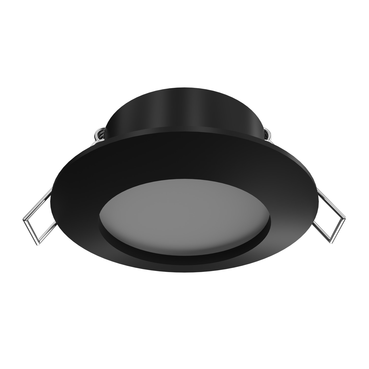 Встраиваемый светильник под сменную лампу Ledron MJ-1212 Black (2323)