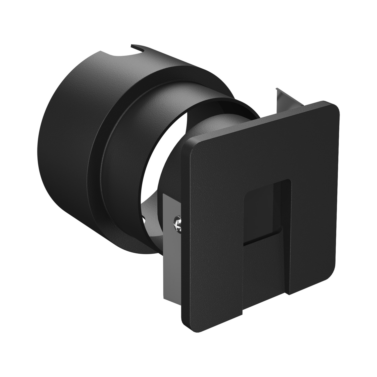 Встраиваемый светодиодный светильник для стен и ступеней Ledron WLB1271W Black (3710)