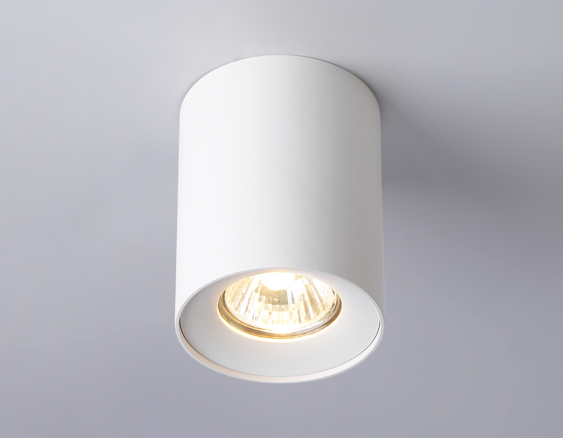 Светильник накладной со сменной лампой GU10 TN213136 WH белый GU10 max 12W D80*100