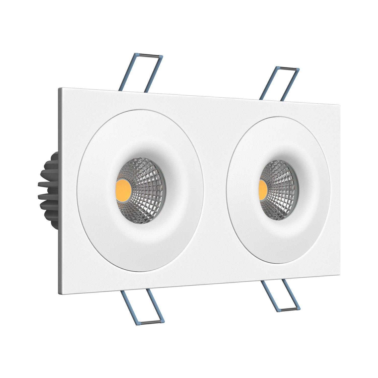 Встраиваемый светодиодный светильник Ledron LH07S-R SQ2 White 4000K TRIAC (10042)