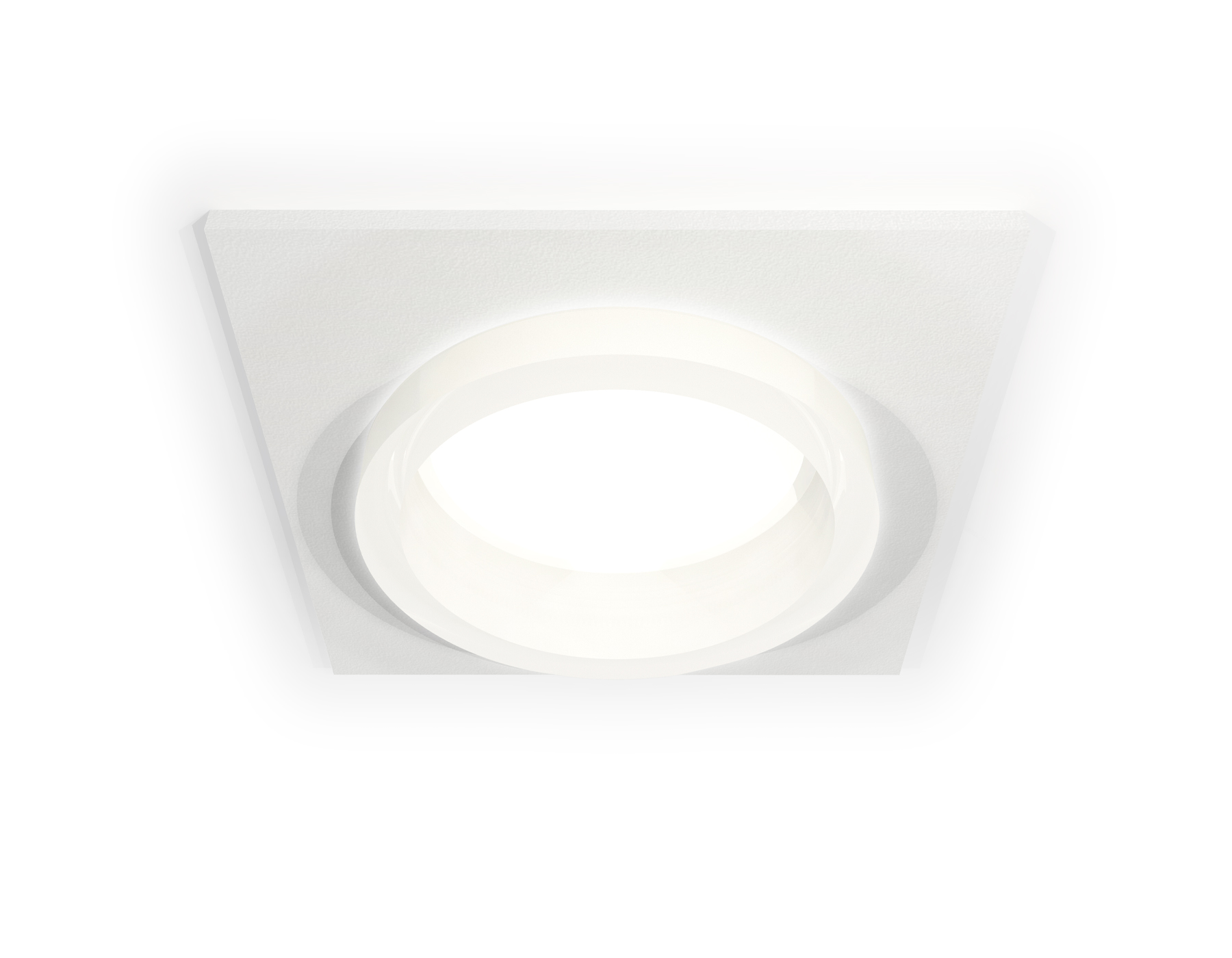 Комплект встраиваемого светильника с акрилом XC6520064 SWH/FR белый песок/белый матовый MR16 GU5.3 (C6520, N6245)