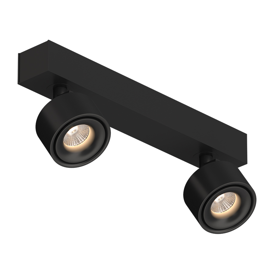 Накладной поворотный светодиодный светильник Ledron SAGITONY E2 S75 Black 4000K (11169)