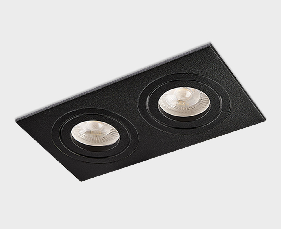 SAG203-4.316 black/black светильник встраиваемый