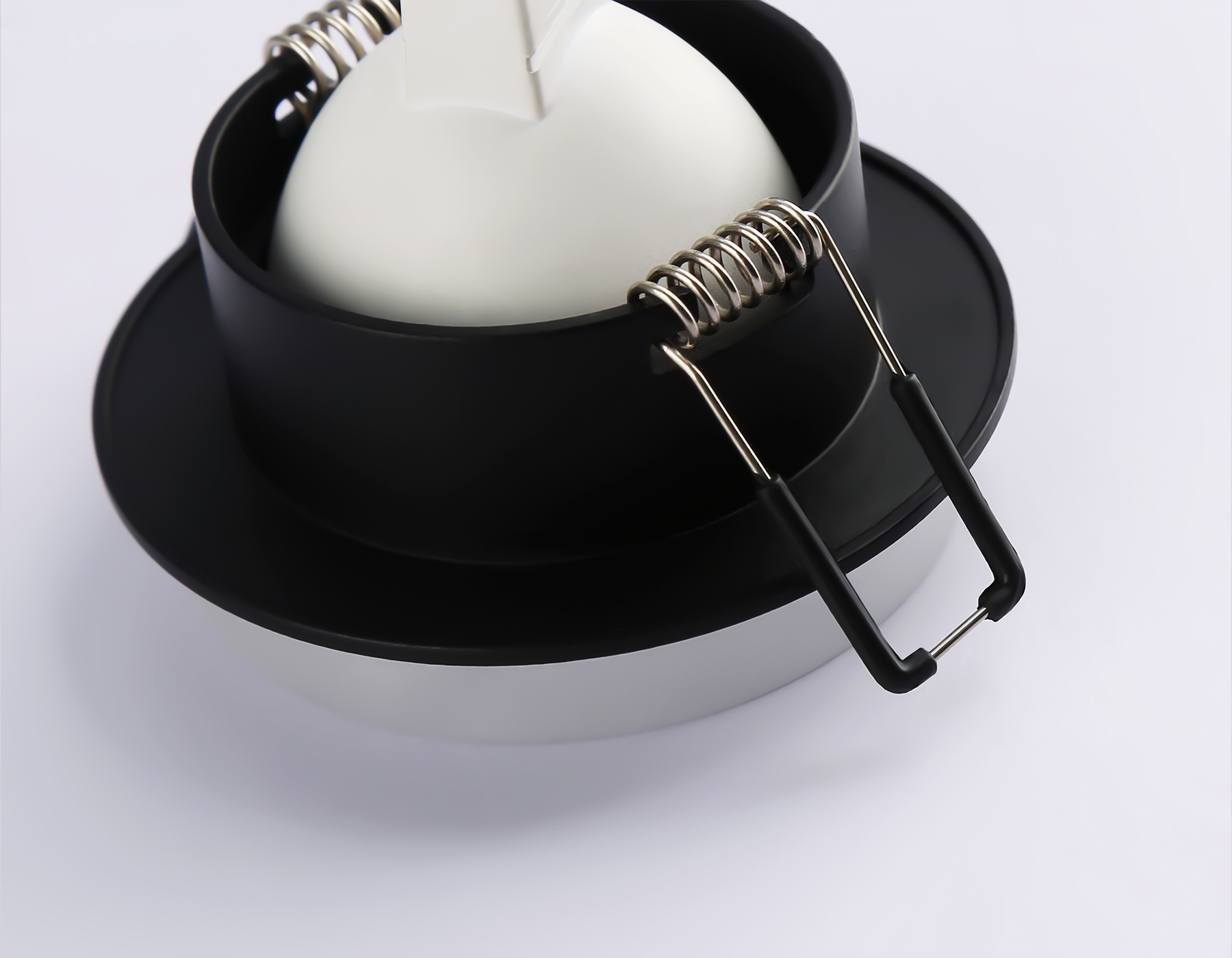 Встраиваемый точечный светильник MR16 TN1303 BK/FR черный/белый матовый MR16 GU5.3 D80*42