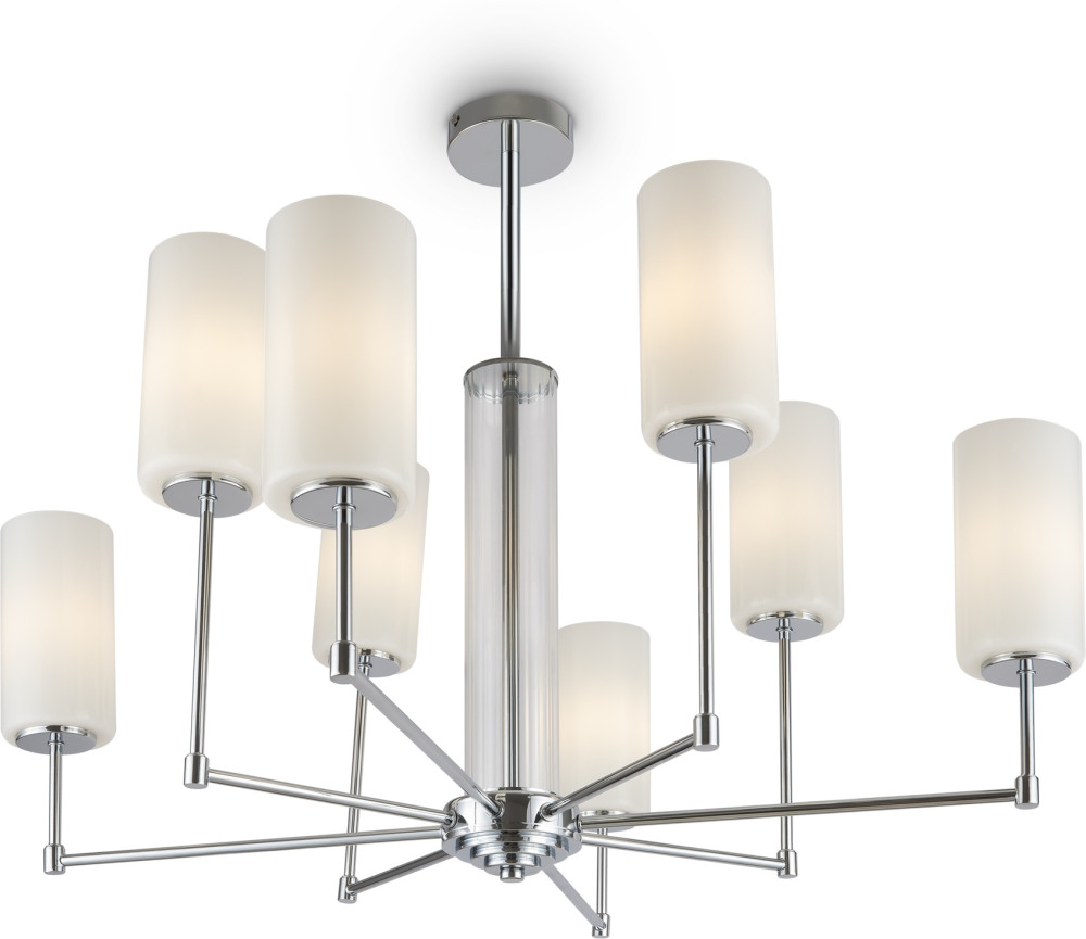 Потолочная люстра на штанге Agnes FR5184PL-08CH (fr5184pl-08ch)