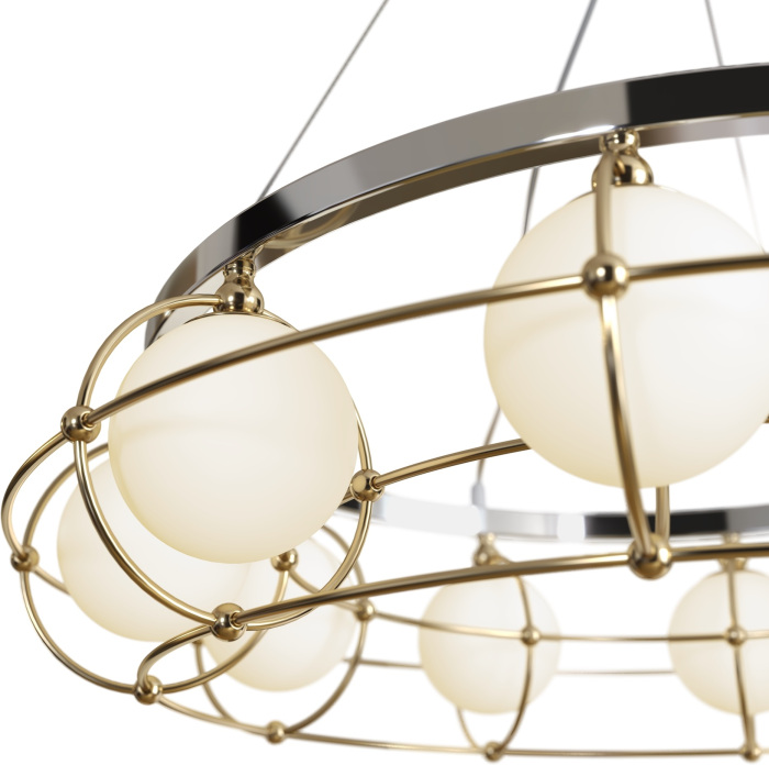 Подвесная люстра Carcass MOD312PL-10GCH (mod312pl-10gch)