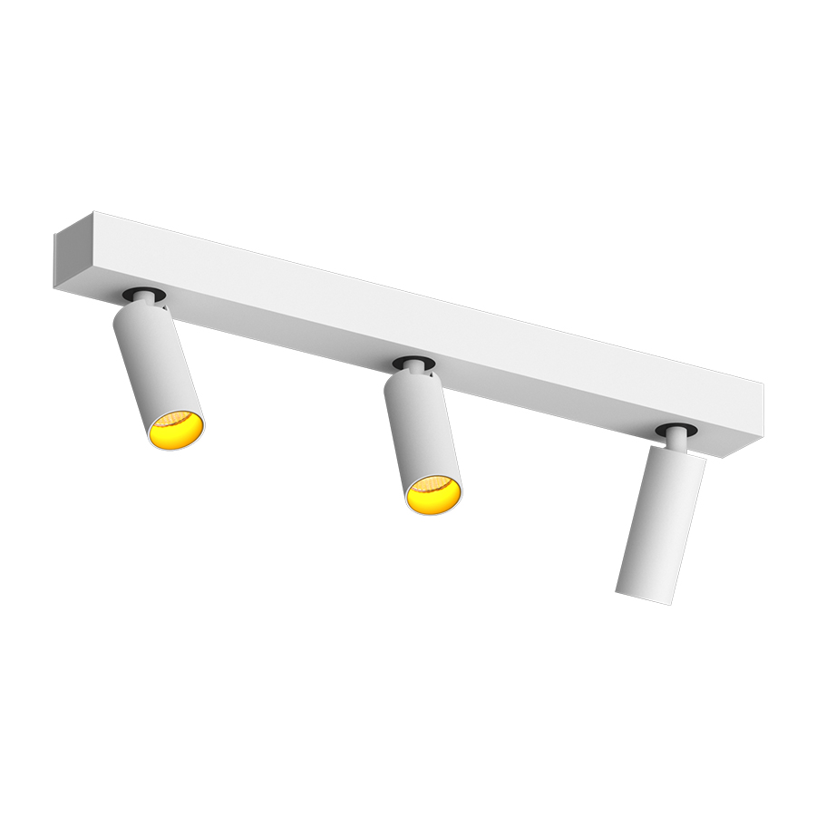 Накладной поворотный светодиодный светильник Ledron SAGITONY E3 S40 White-Gold 4000K (11144)