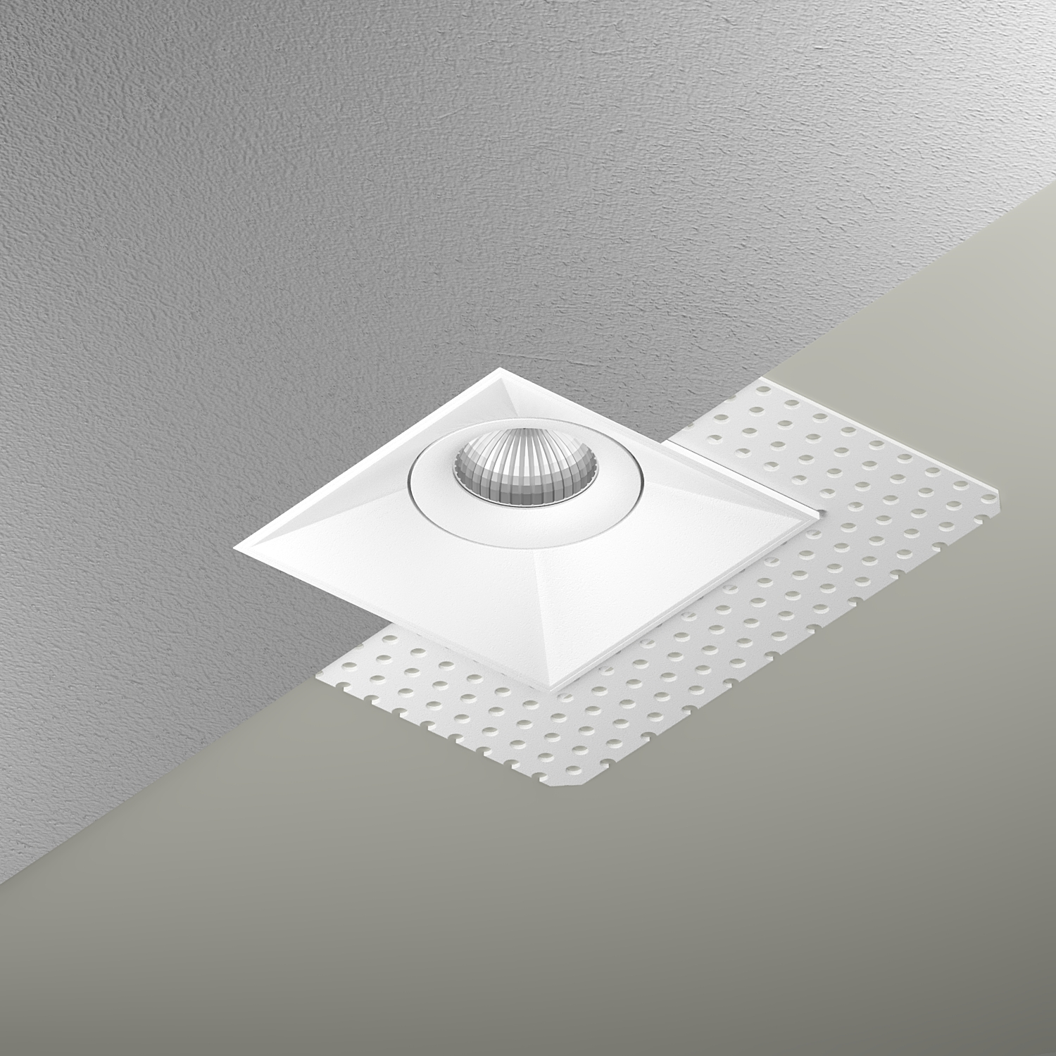 Встраиваемый поворотный светильник под сменную лампу Ledron AO1501039 White (2477)