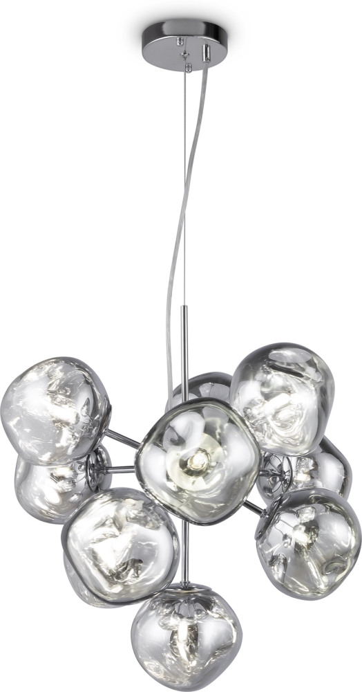 Подвесная люстра Freya Ejection FR5378PL-10SM (fr5378pl-10sm)