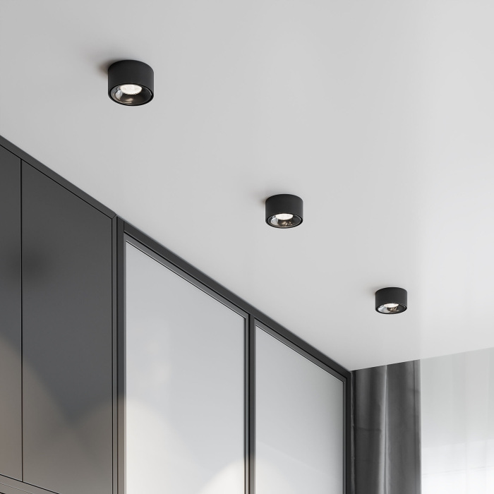 Светильник встраиваемый светодиодный Elektrostandard Glam 25095LED 10W 4000K черный (a065710)