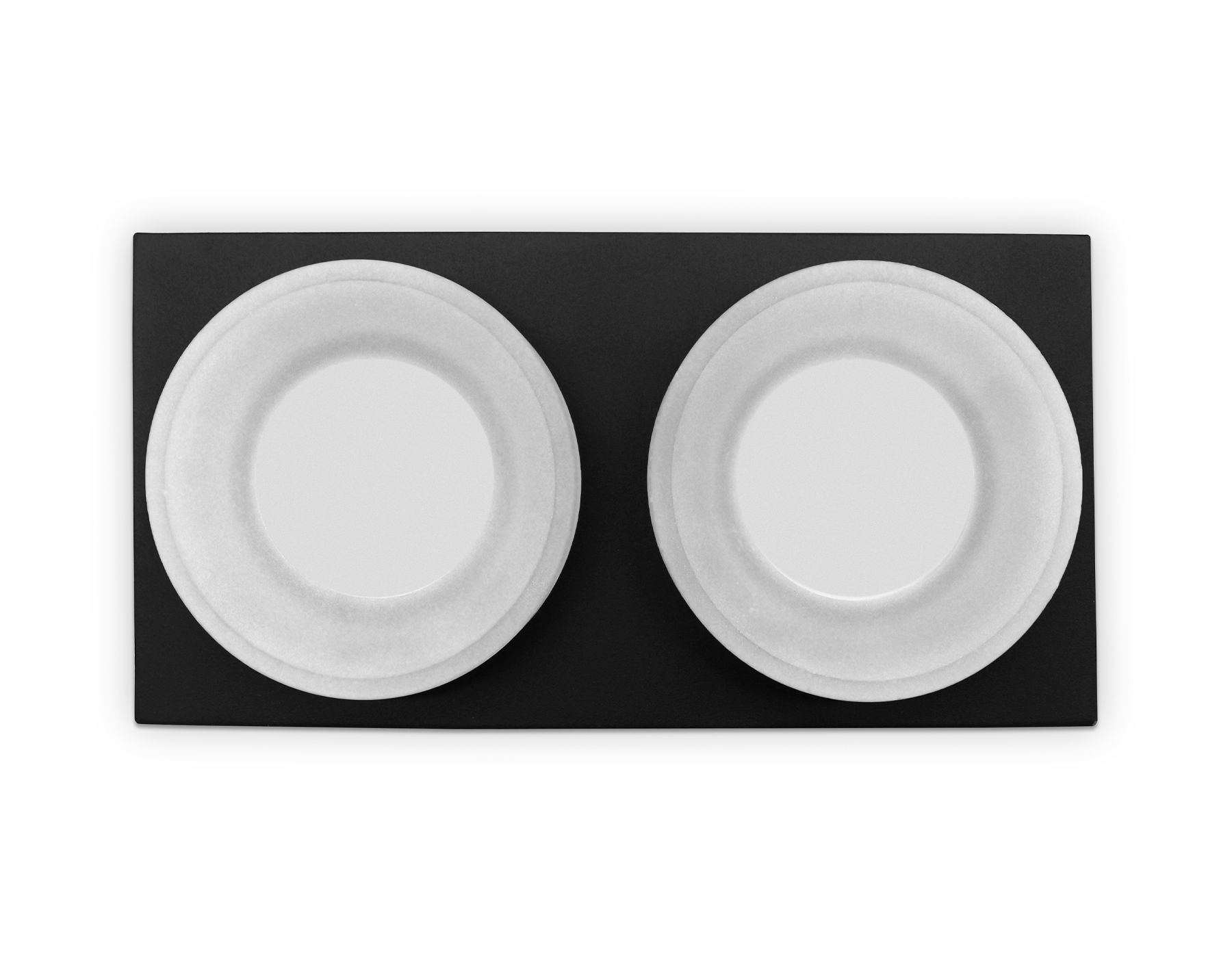 Встраиваемый точечный светильник с акрилом TN1319/2 SBK/FR черный песок/белый матовый GU5.3 182*92*45