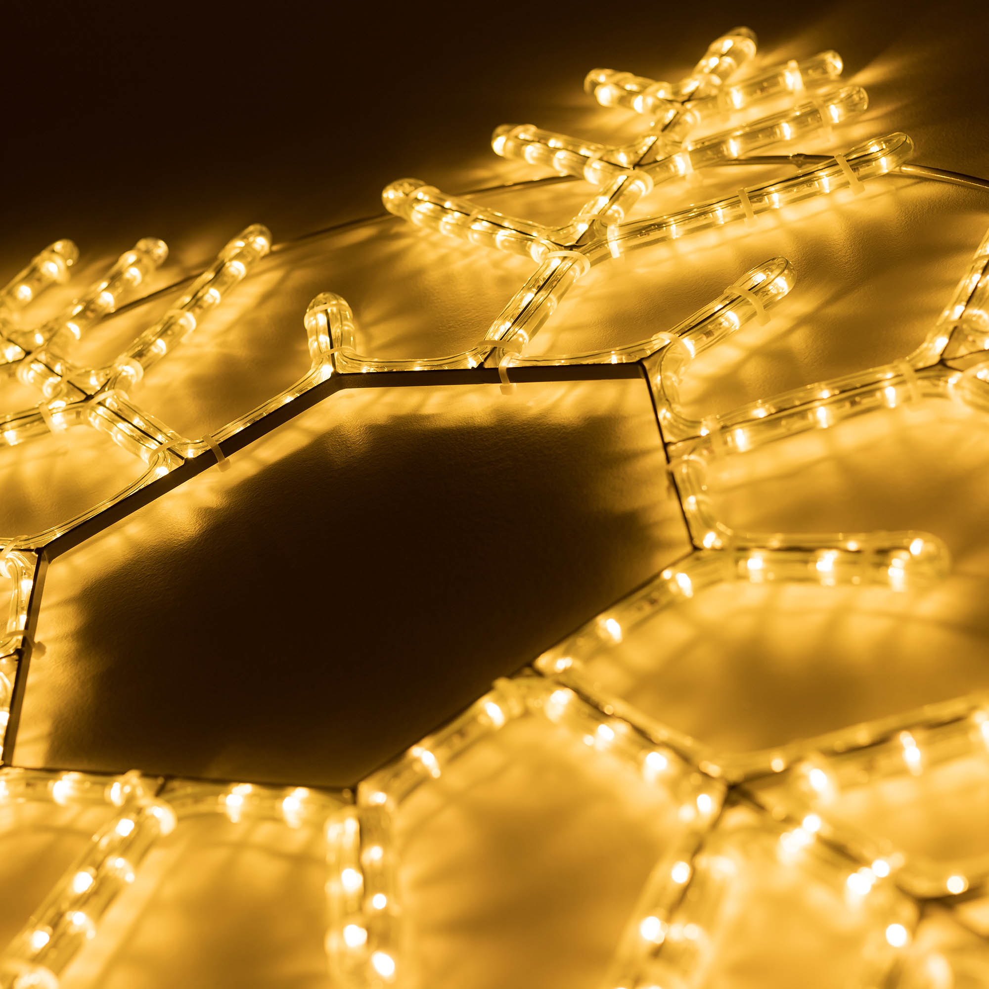 Фигура ARD-SNOWFLAKE-M10-1000x900-504LED Warm (230V, 31W) (Ardecoled, IP65) 034259