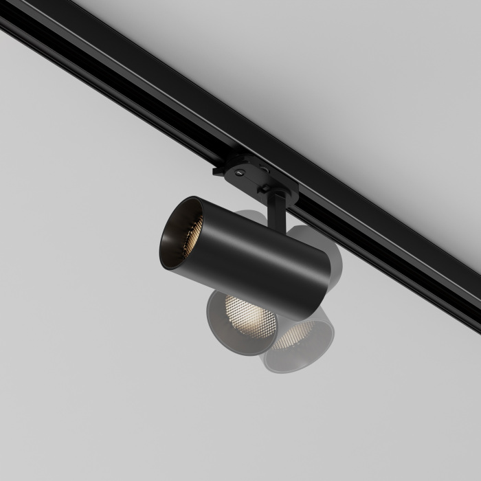 Трековый светильник трехфазный 12W 220V Maytoni Focus Led TR197-3-12WCCT-M-B (tr197-3-12wcct-m-b)