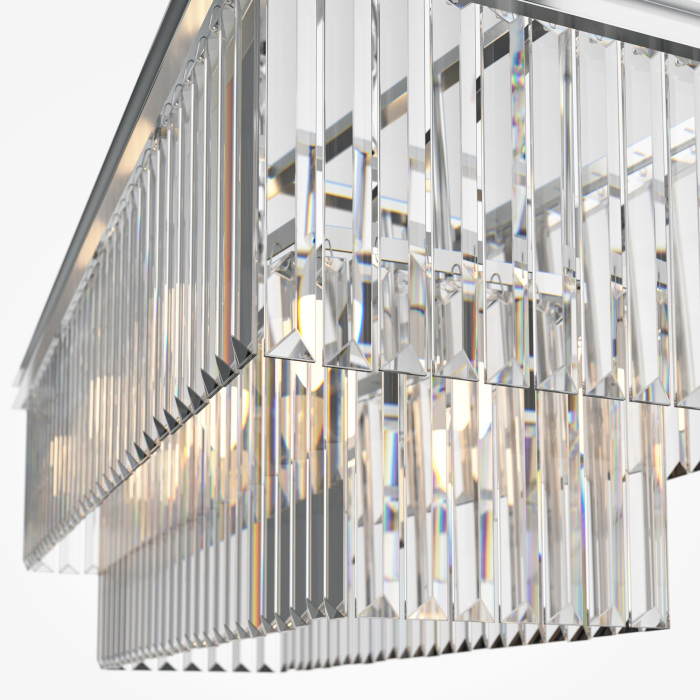 Подвесная люстра Revero MOD085PL-08CH (mod085pl-08ch)