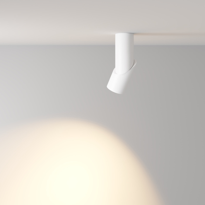 Накладной потолочный светильник Dafne 3000K 1x10Вт 38 LED Maytoni Technical C027CL-L10W (c027cl-l10w)