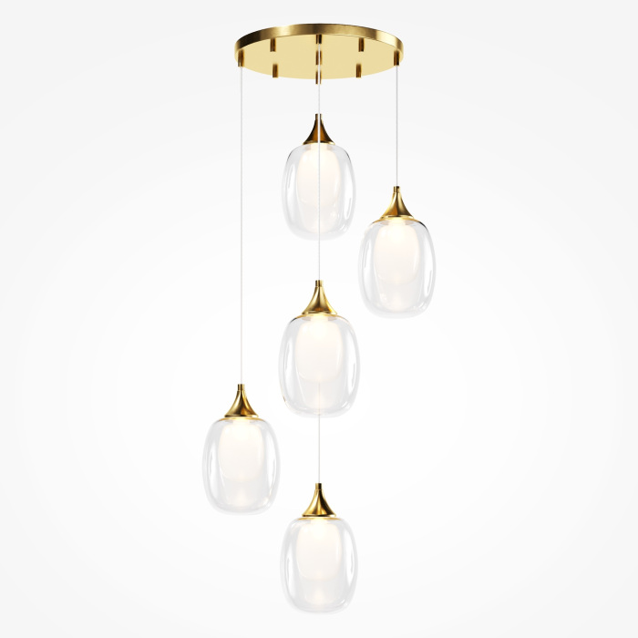Подвесной светильник Maytoni MOD016PL-05BS Maytoni Aura MOD016PL-05BS (mod016pl-05bs)