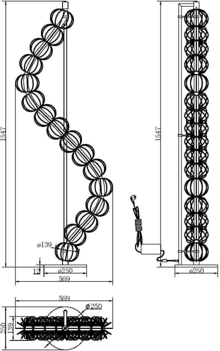 Торшер Maytoni Golden Cage MOD216FL-L38G3K (mod216fl-l38g3k)