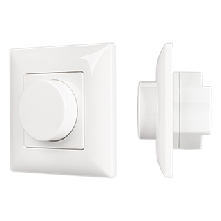Панель SMART-P14-DIM-P-IN White (230V, 1.5A, 0/1-10V, Rotary, 2.4G) (Arlight, IP20 Пластик, 5 лет) 033010