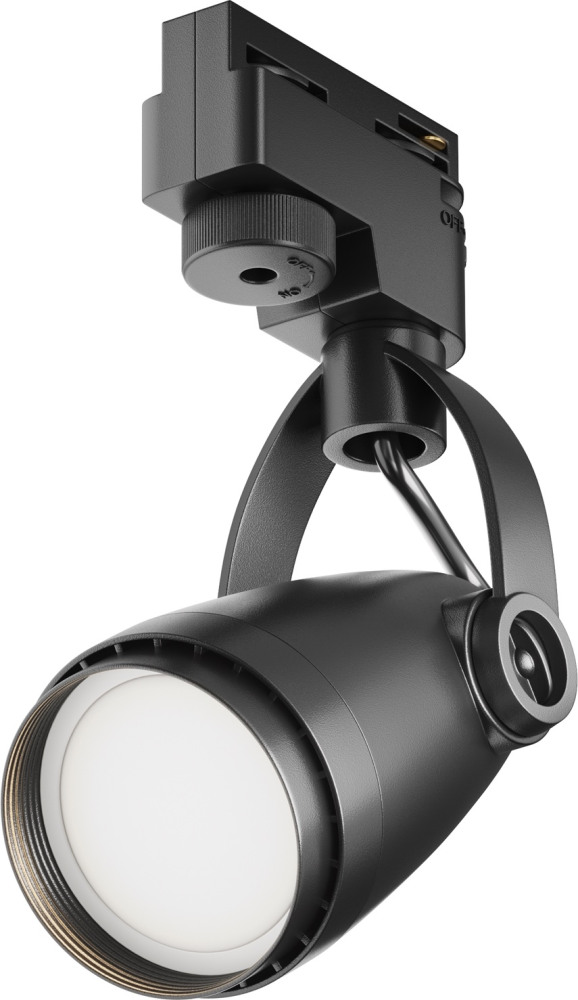 Трековый светильник Celo Unity GU10 50Вт однофазный Maytoni Technical TR001-1-GU10-B (tr001-1-gu10-b)