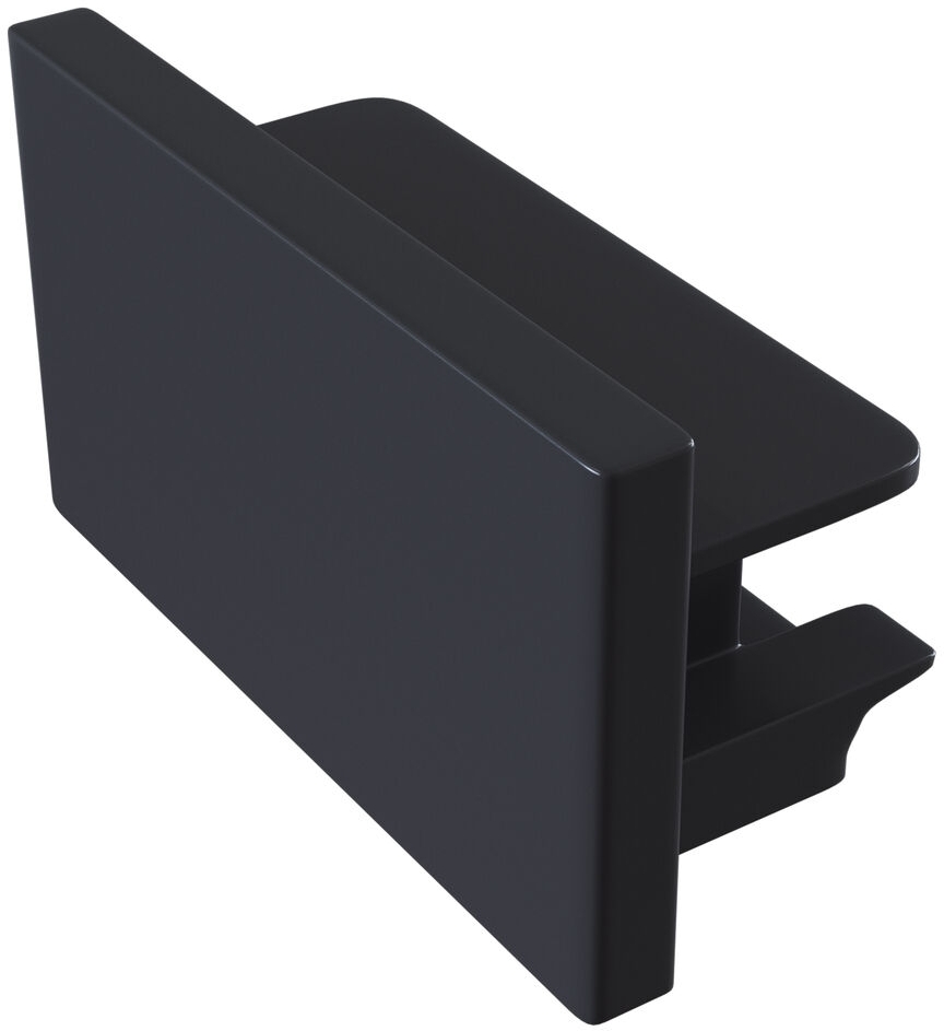 Заглушка торцевая 1шт Unity накладной черный однофазный Maytoni Technical TRA001EC-11B