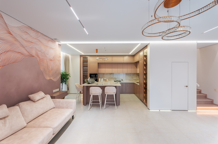 Трековый светильник светодиодный с управлением смартфоном и пультом Smart DK8004-WH (dk8004-wh)