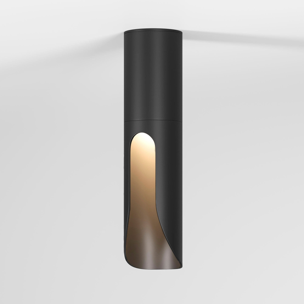 Светильник потолочный светодиодный Elektrostandard Apex 25113LED 7W 3000K черный (a068287)