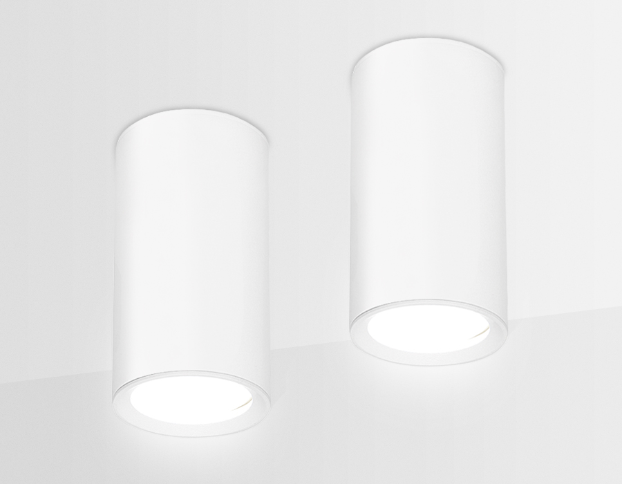 Накладной точечный светильник GU5.3 TN218 WH/S белый/песок GU5.3 D56*100