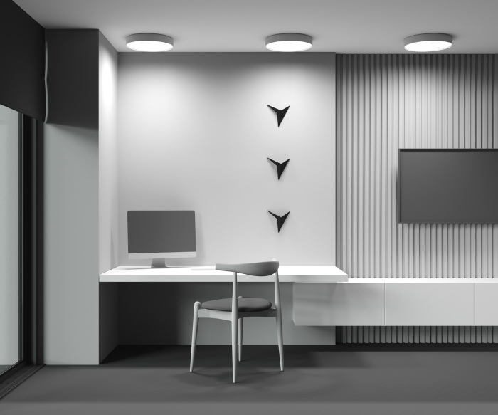 Потолочный светильник Maytoni Zon C032CL-45W4K-RD-MG (c032cl-45w4k-rd-mg)