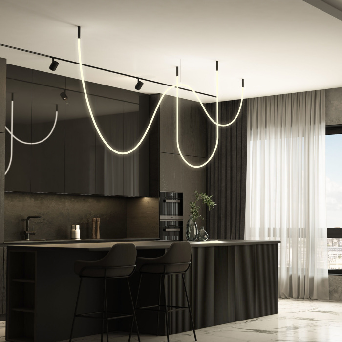 Гибкий неон Elektrostandard 336Led 12W IP20 3000K Full light круглый теплый белый 3 м 24V 12W 336Led 2835 IP20 без крепежа (a065972)