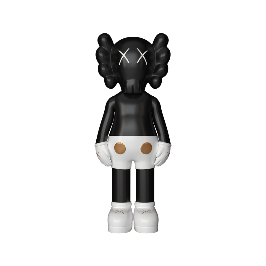 Дизайнерская статуэтка KAWS Mini чрно-белый (9485)