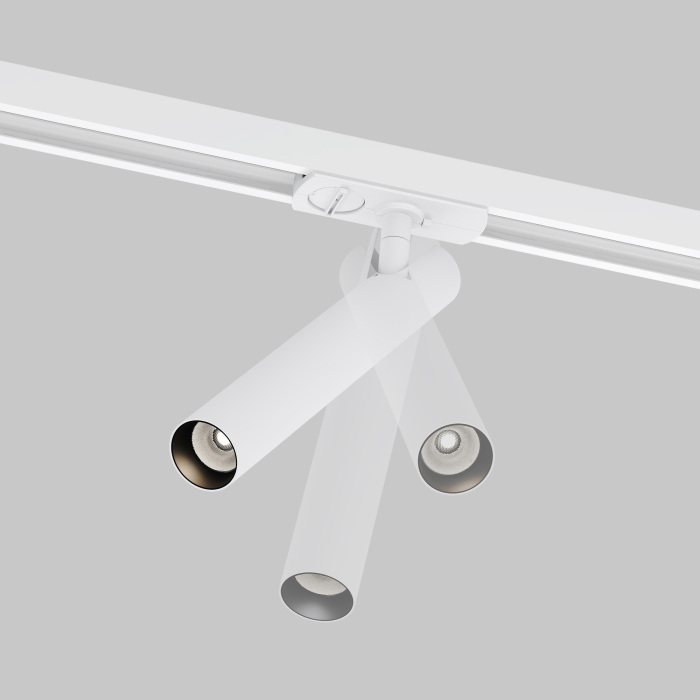 Трековый светильник однофазный Maytoni Focus T TR141-1-6W3K-M-W (tr141-1-6w3k-m-w)