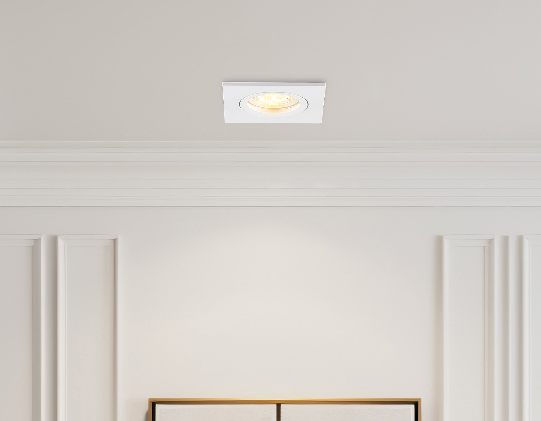 Светильник встраиваемый TN102455 WH белый GU5.3 85*85*28