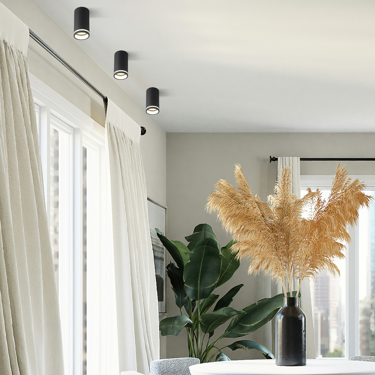 Светильник потолочный Crystal Lux CLT 072C BL