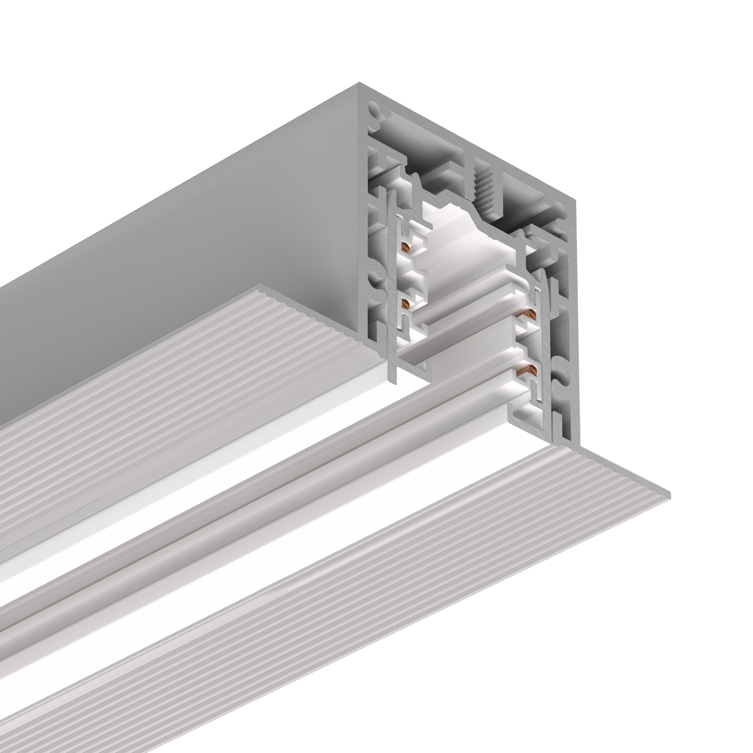 Трехфазный трек под шпаклевку Ledron АВД-5043 5102 White (4256)