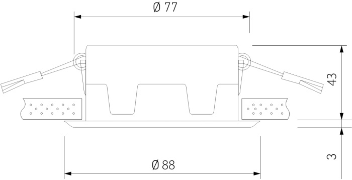 Встраиваемый светодиодный светильник Elektrostandard Basic 25082LED a062940 (electrostandart_a062940)