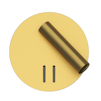 Настенный светодиодный светильник SHADE Gold (9975)