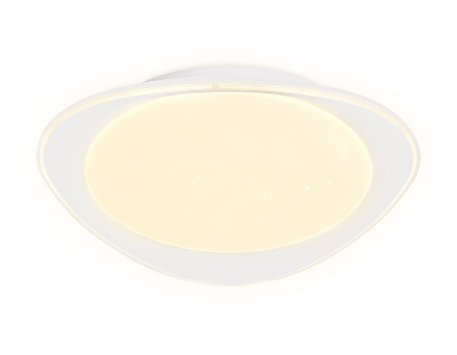 Потолочный светодиодный светильник с пультом FF44 WH белый 48W 450*460*70 (ПДУ ИК)