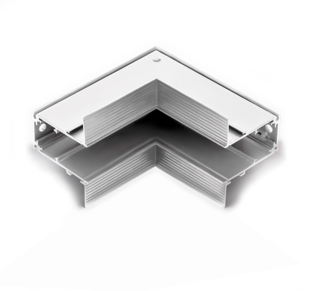 Коннектор угловой внутренний для встраиваемого шинопровода белый Elektrostandard Slim Magnetic 8509300