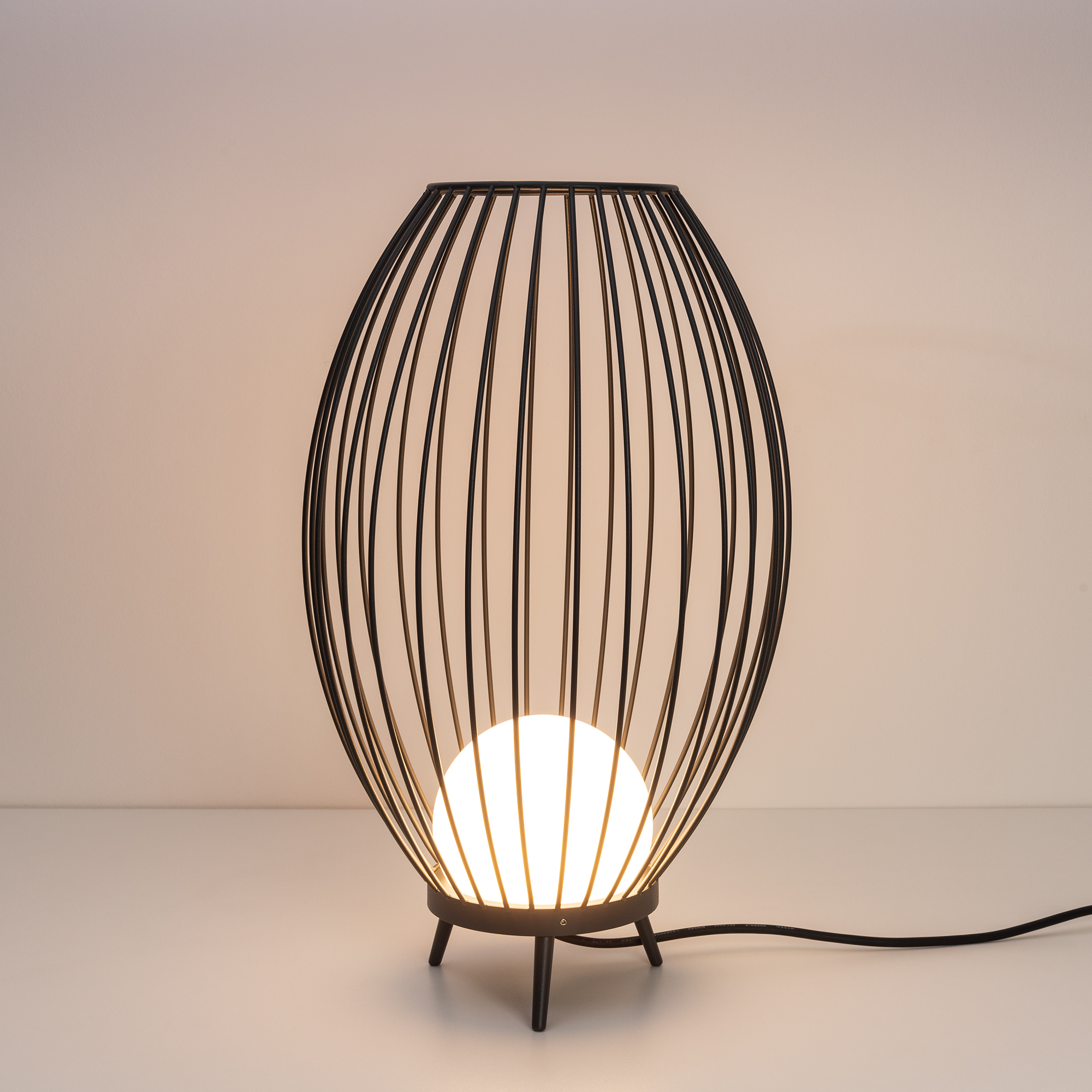 Светильник LGD-PEARL-BOLL-H574-12W Warm3000 (GR, 164 deg, 230V) (Arlight, IP65 Металл, 3 года) 030005