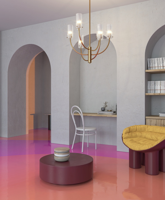 Потолочная люстра Arco MOD223PL-08BS (mod223pl-08bs)