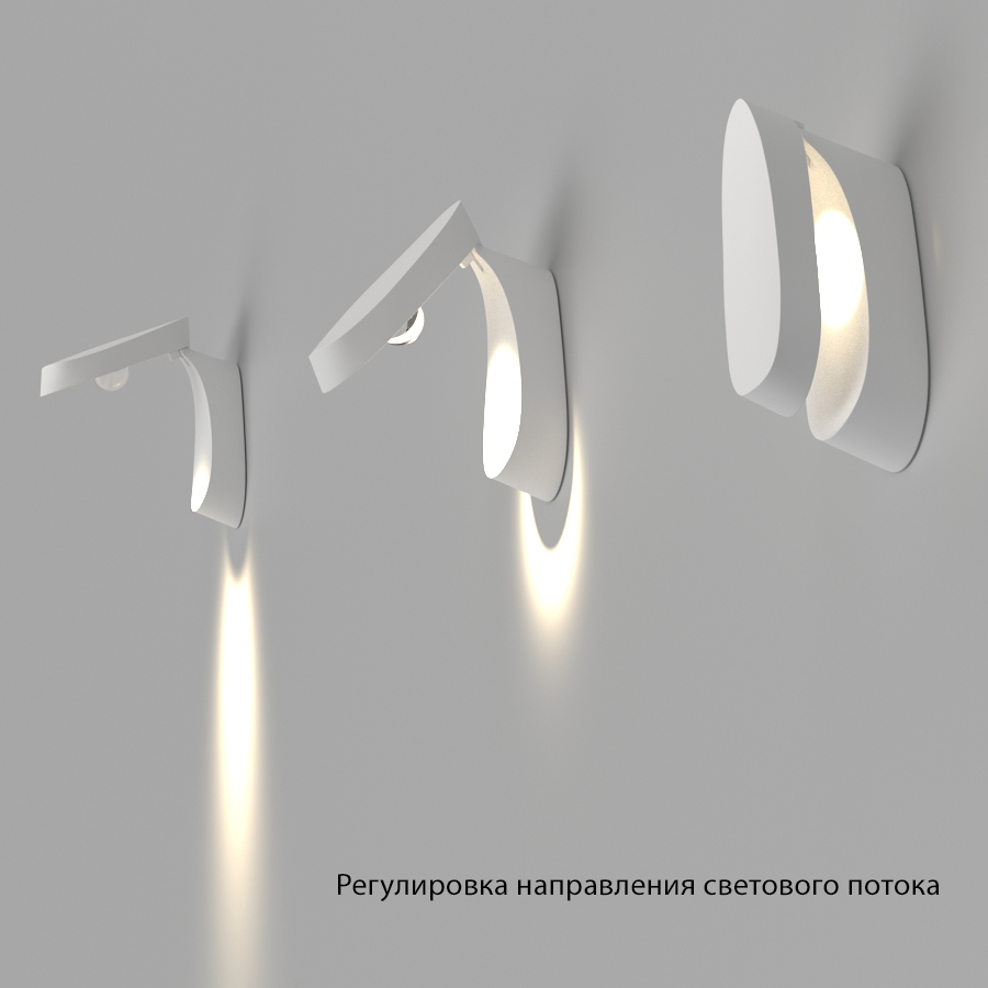 Настенный светодиодный светильник GLORY White (10101)