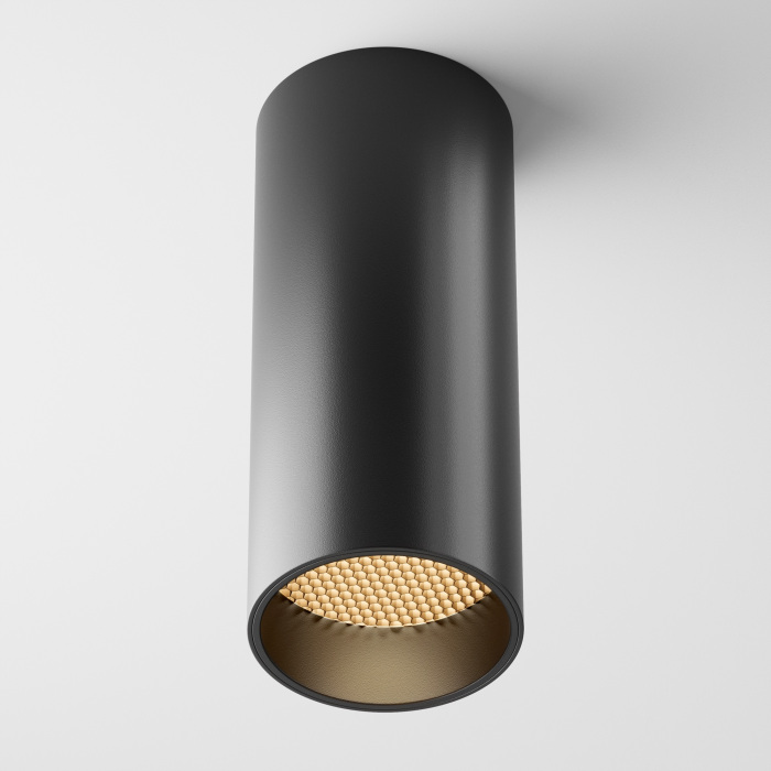 Потолочный светильник накладной Maytoni Focus Led C056CL-L12B27K-W-B (c056cl-l12b2_7k-w-b)