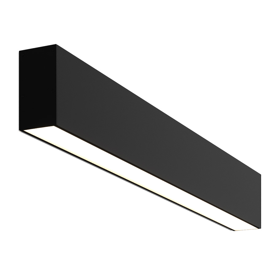 Накладной светодиодный светильник Ledron LINE GULAR 500 Black 3000K (2876)