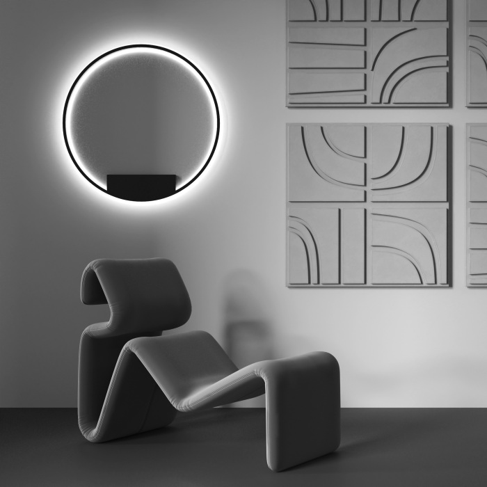 Настенный светильник Maytoni Rim MOD058WL-L50BK (mod058wl-l50bk)