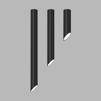 Накладной светодиодный светильник Ledron SLC78008-7W-50 Black-White (2701)