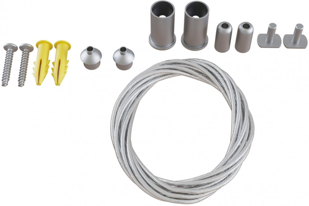 Тросовый подвес 2шт Gravity серебро магнитный Maytoni Technical TRA004SW-21S