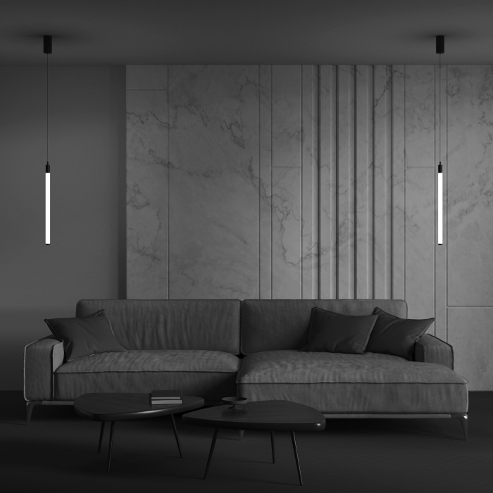 Подвесной светильник Ray 3000К 10Вт LED Maytoni Technical P022PL-L10B (p022pl-l10b)