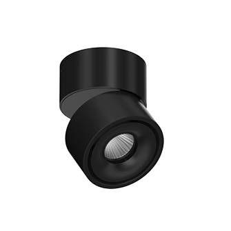 Накладной поворотный светодиодный светильник Ledron LH8W Black 4000K (11089)