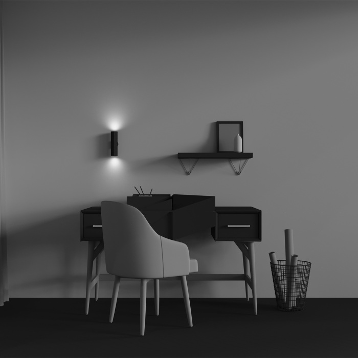 Настенный светильник Maytoni Calipso C106WL-02-GU10-B (c106wl-02-gu10-b)