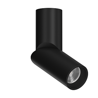 Накладной поворотный светильник под сменную лампу Ledron MJ1402 Black (2844)